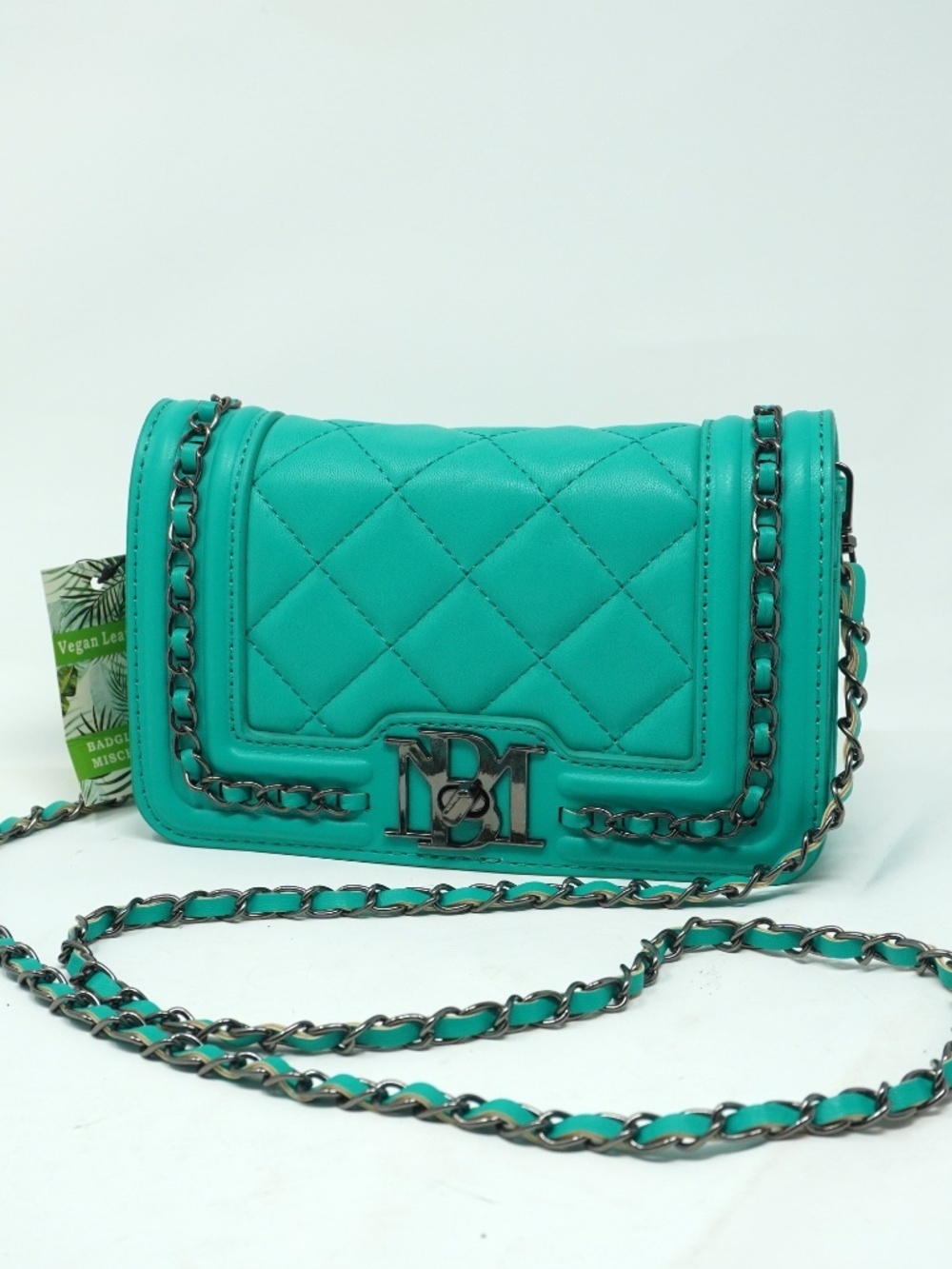 Badgley Mischka vegan Leather Messenger Bag